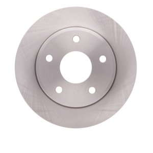 Dodge Dakota Brake Rotor (1) - Front - R1 Concepts - Plain - `05-`11